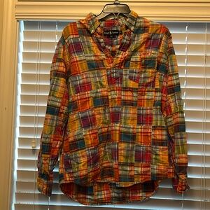 Ralph Lauren plaid pullover year round shirt